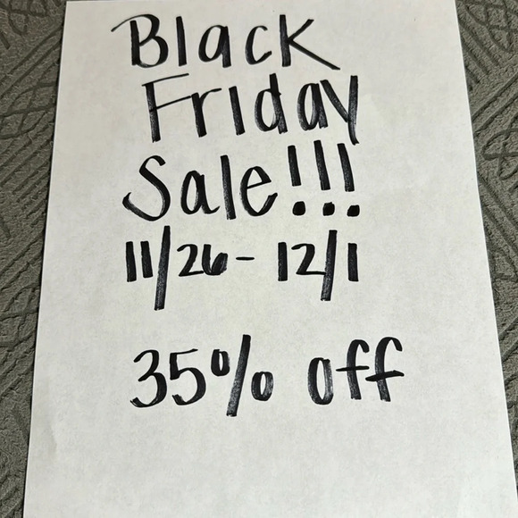 BLACK FRIDAY SALE.   WHOLE CLOSET 35% off.   Just send offer!!!!! - Picture 1 of 1